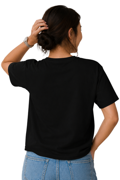 Chill Pill | Women's Black T-shirt | Cartoon