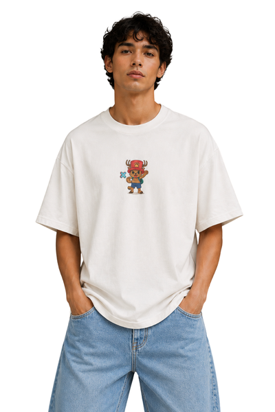 Zap Zazu | Men's Off-White T-shirt | Cartoon