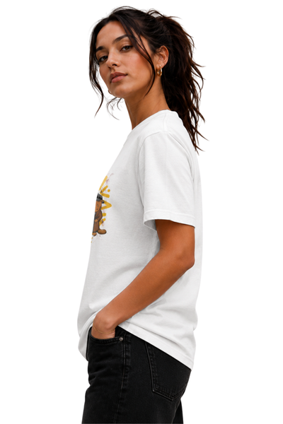 Detective Duo | Women's Off-White T-shirt | Cartoon