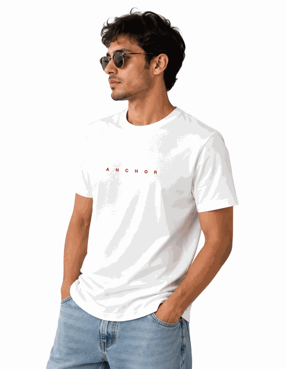 Anchor | Women's Off-White T-shirt | The Sibling Edit