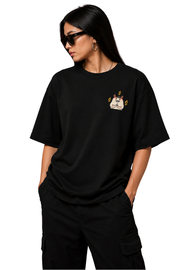 Chill Dog | Women's Black T-shirt | Cartoon