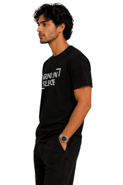Grind In Silence | Men's Black T-shirt | Motivational