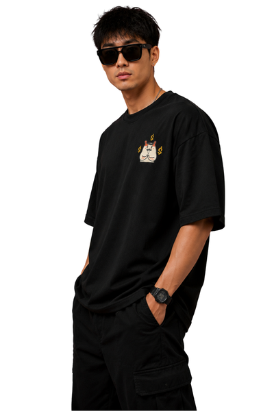 Chill Dog | Men's Black T-shirt | Cartoon