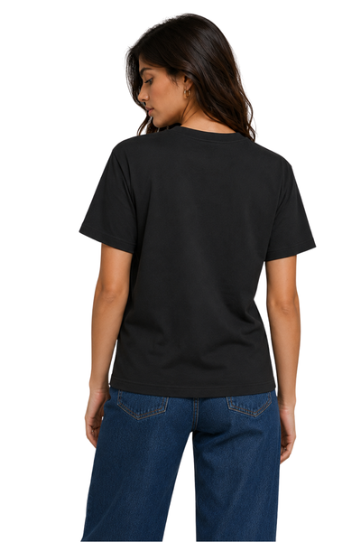 Mood Monsters | Women's Black T-shirt | Cartoon