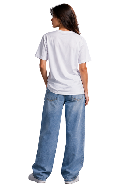 Chill Duck | Women's Off-White T-shirt | Cartoon