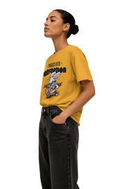 Progress Over Perfection | Women's Mustard T-shirt | Motivational