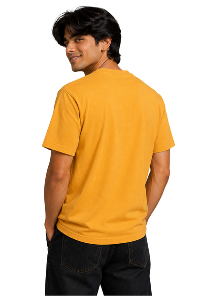 Don't Make Me Use My Cute Powers | Men's Mustard T-shirt | Cartoon