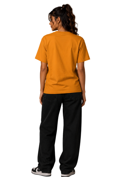 Healing Vibes | Women's Mustard T-shirt | Cartoon