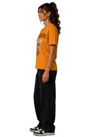 Healing Vibes | Women's Mustard T-shirt | Cartoon