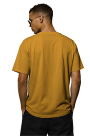 Crazy World | Men's Mustard T-shirt | Cartoon