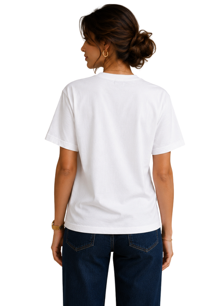 Monster Bros | Women's Off-White T-shirt | Cartoon