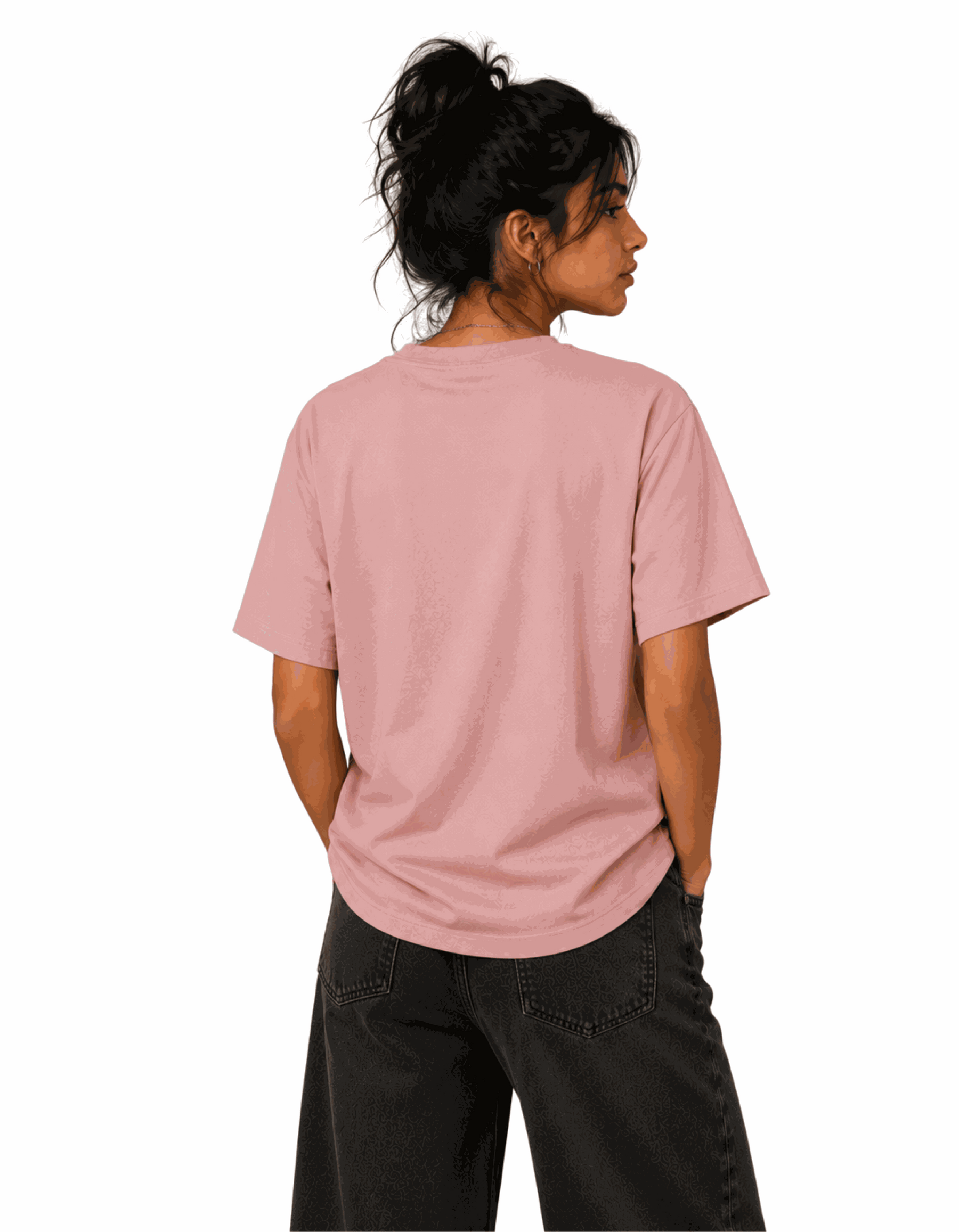 Sharp tongue softer heart | Women's Peach T-shirt | The Sibling Edit