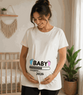 Baby Loading | Women's Off-White T-shirt | Mom To Be