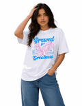Brewed Greatness | Women's Off-White T-shirt | Coffee