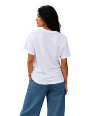 Brewed Greatness | Women's Off-White T-shirt | Coffee