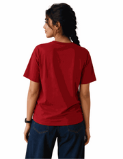 Caffeine Livin Dream | Women's Red T-shirt | Coffee