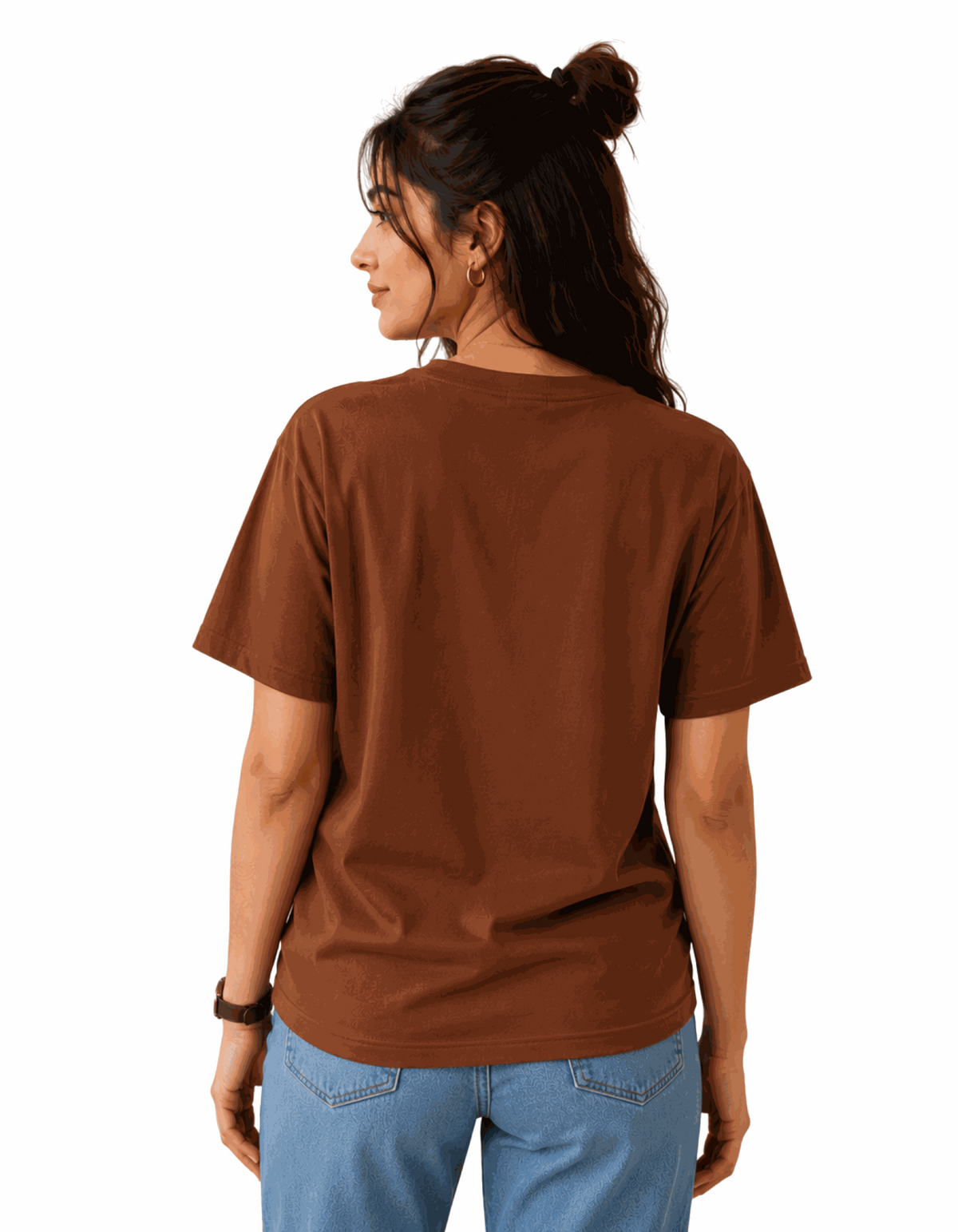 Coffee Wake Me | Women's Rust T-shirt | Coffee