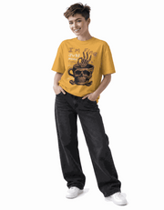 Just Need Coffee | Women's Mustard T-shirt | Coffee