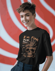 Just Need Coffee | Women's Black T-shirt | Coffee