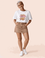Love Coffee and Dogs | Women's Off-White T-shirt | Coffee
