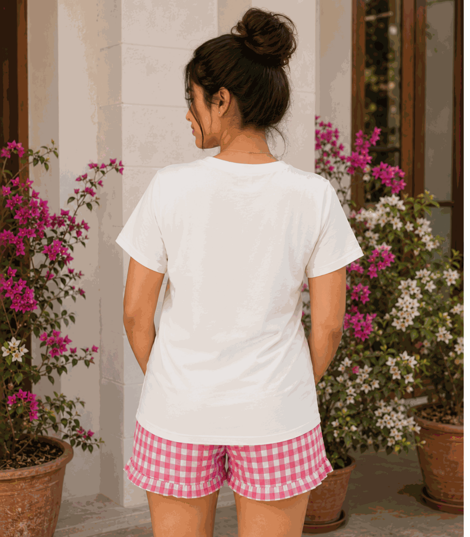Mama Vibe | Women's Off-White T-shirt | Mom To Be