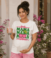 Mama Vibe | Women's Off-White T-shirt | Mom To Be