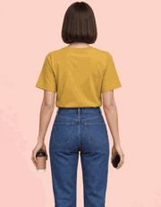 No Coffee No Workers | Women's Mustard T-shirt | Coffee