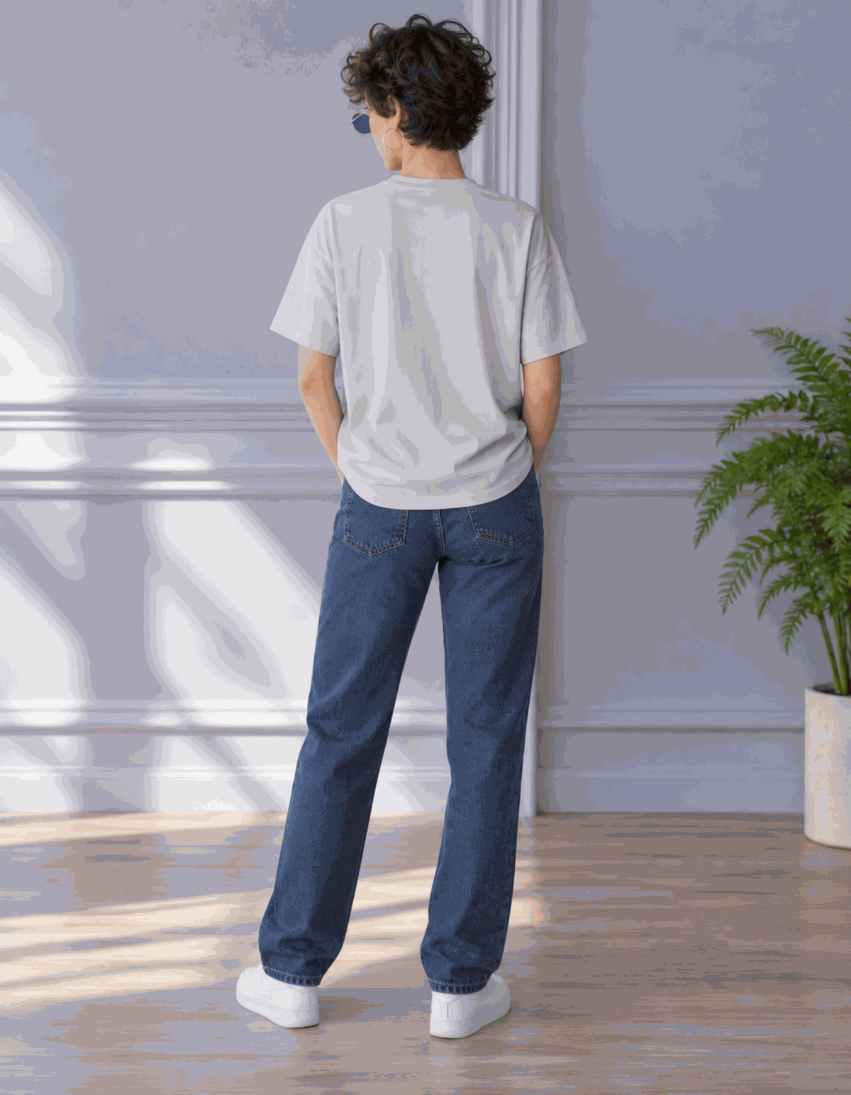 Slow Brew | Women's Off-White T-shirt | Coffee