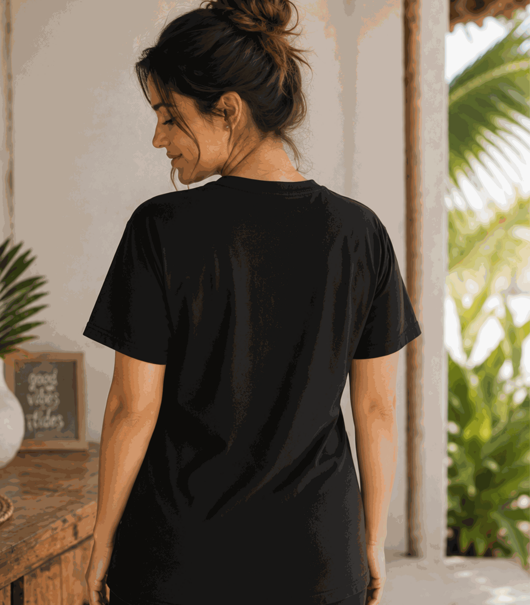 Tiny Kicks Club | Women's Black T-shirt | Mom To Be