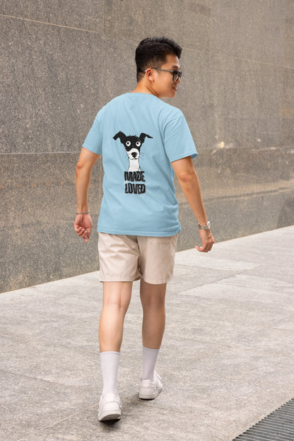 "Made to be Loved" | Men 's T-Shirt for Love For Animals