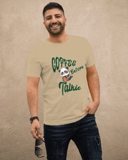 "Coffee Before Talkie" | Men’s Coffee Lovers T-shirt