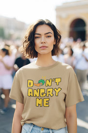 "Don’t Angry Me – Angry Duck Attitude T-Shirt" | Women’s T-shirt for Animal Lovers