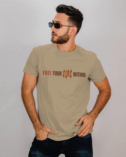 "Fuel Your Fire Within" | Men’s Motivational T-shirt
