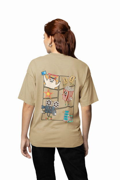 Funny Comic Panel Cartoon T-Shirt for Anime Lovers for Women
