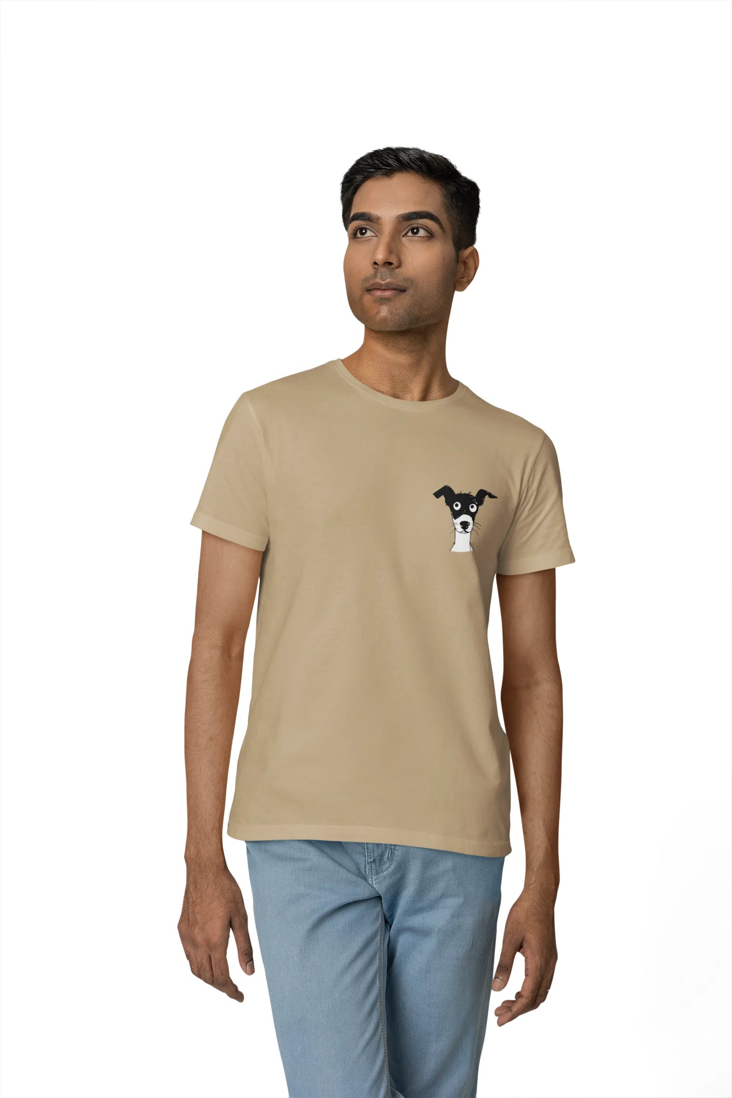 Made to Be Loved – Loyal Rescue Dog T-Shirt for Men