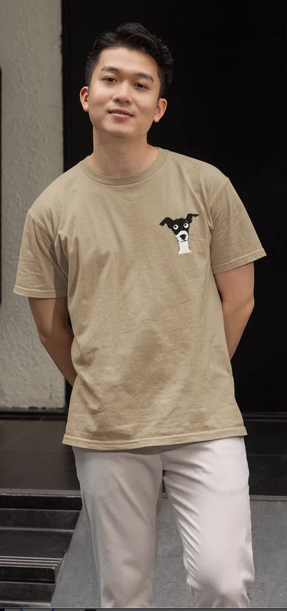 Made to Be Loved – Loyal Rescue Dog T-Shirt for Men