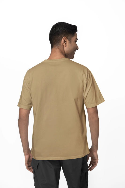 "M" - Men’s Relaxed Fit Solid T-shirt