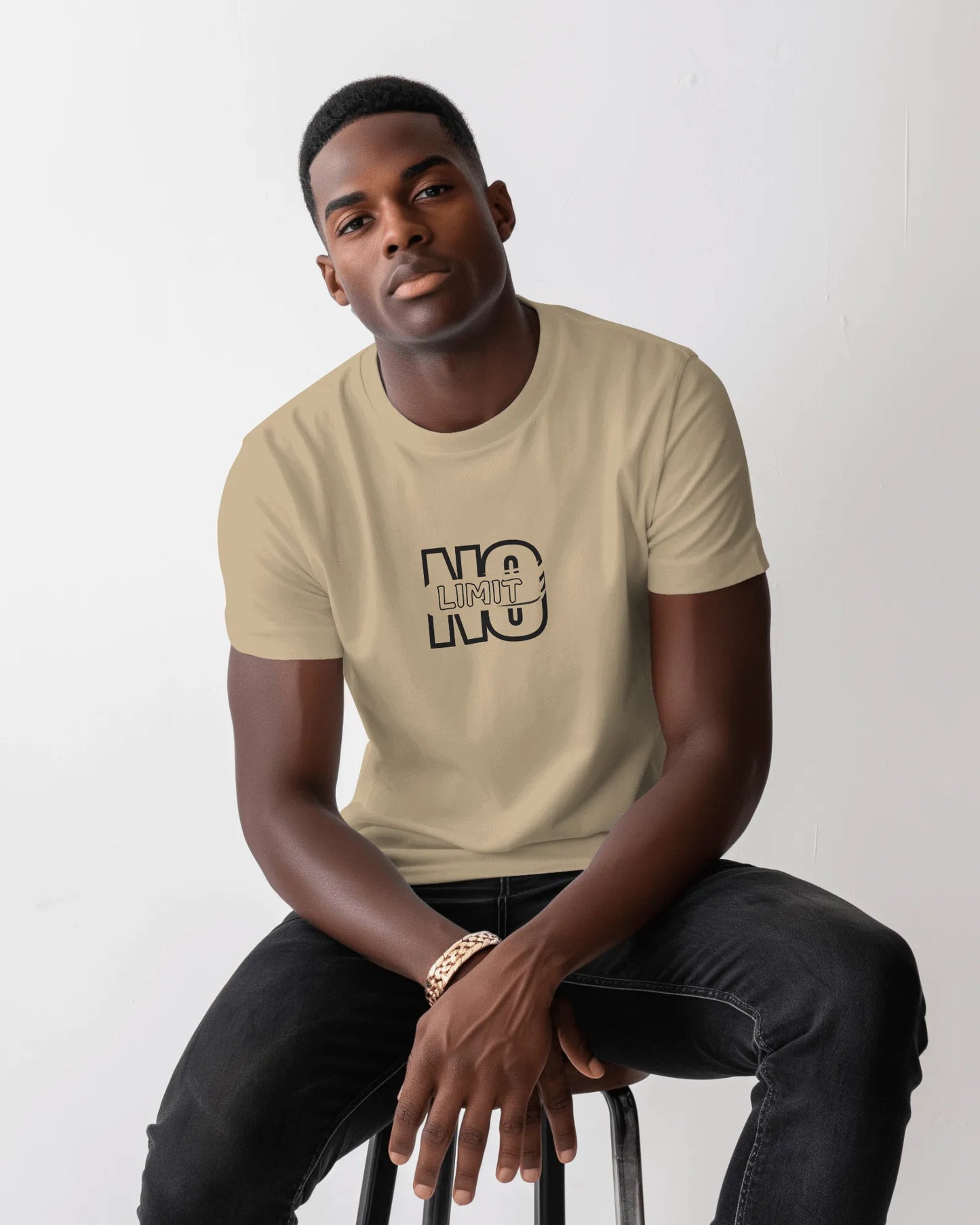 "No Limit" | Men’s Motivational T-shirt