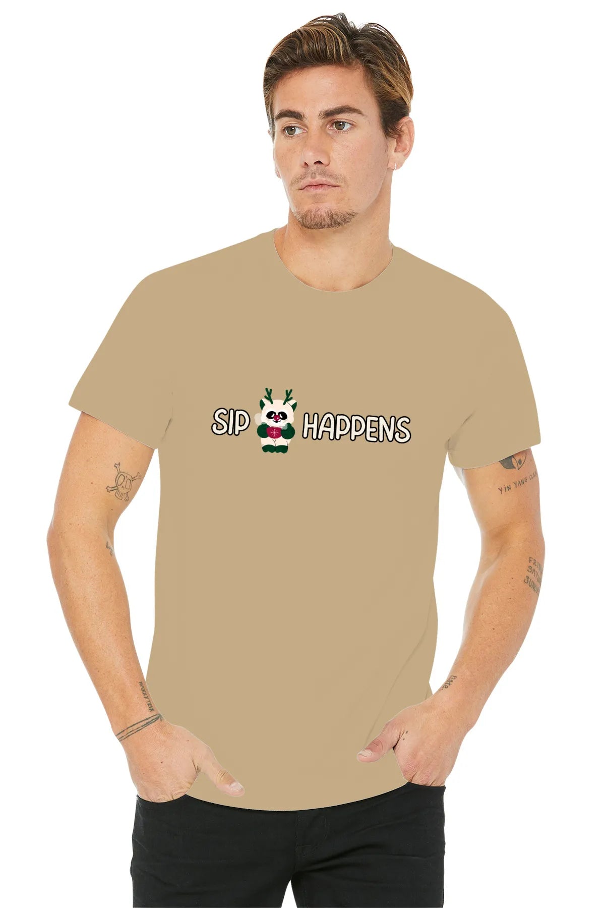 "SIP Happens" | Men’s Coffee Lovers T-shirt