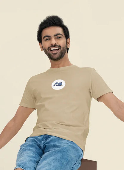 "Sleepy Penguin T-Shirt – Cute Chill Vibes Cartoon Tee" | Men’s T-shirt for Cartoon Lovers