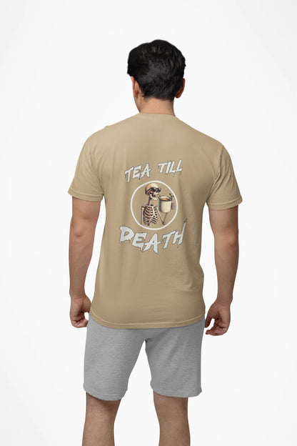 "Tea Till Death" | Men’s T-shirt for Tea Lovers