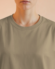 "S" - Women’s Oversize Fit Solid T-shirt