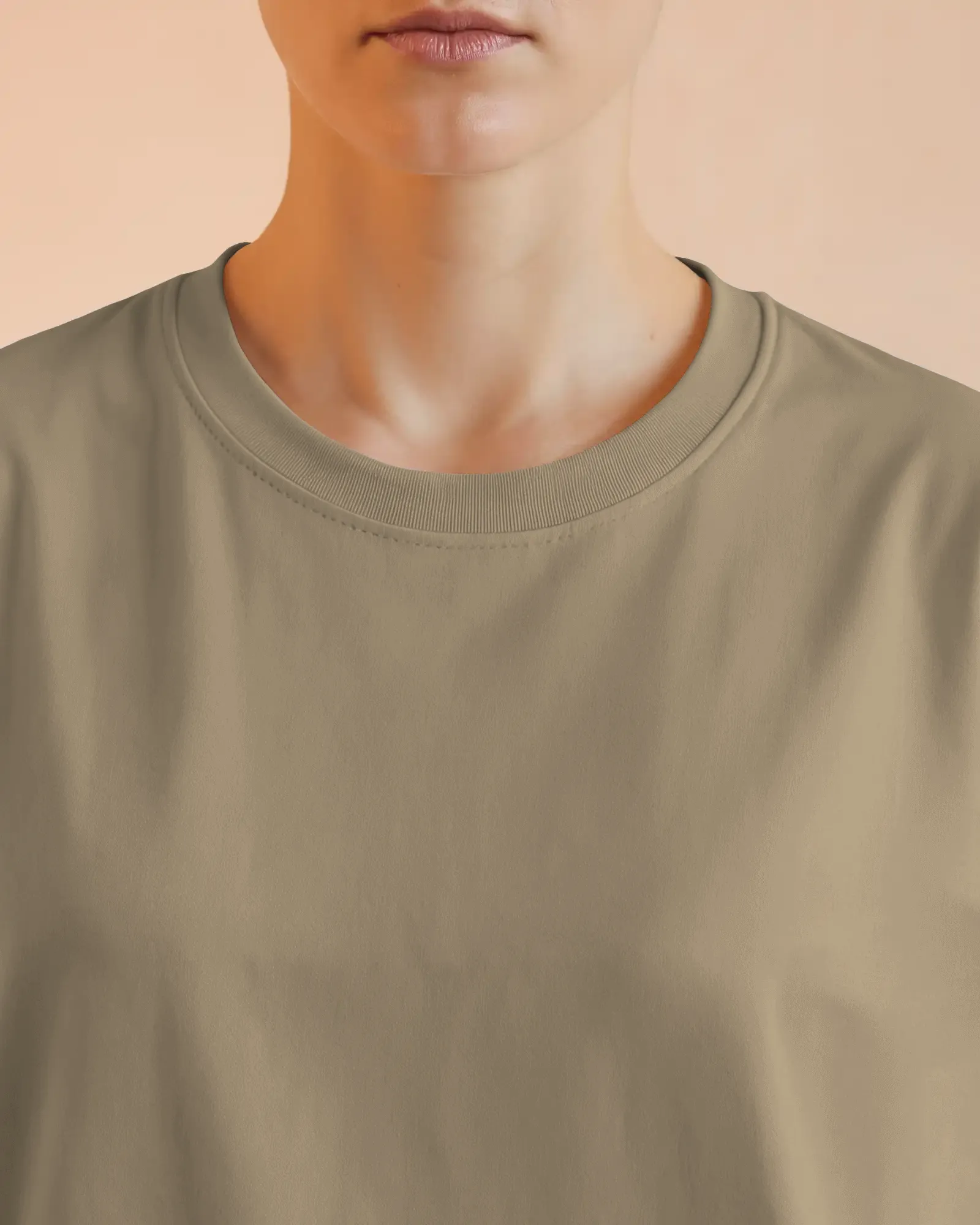 "XXXL" - Women’s Oversize Fit Solid T-shirt