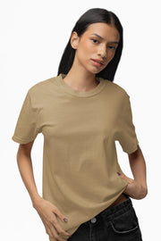 "L" - Women’s Relaxed Fit Solid T-shirt