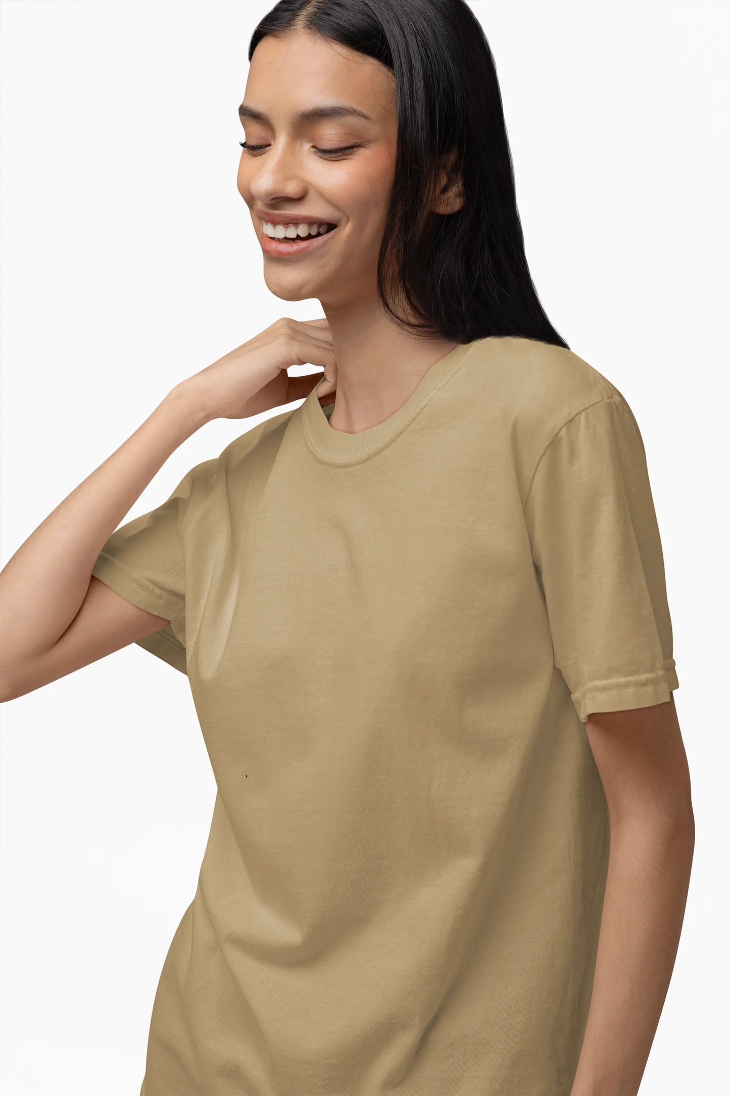 "L" - Women’s Relaxed Fit Solid T-shirt