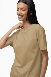 "L" - Women’s Relaxed Fit Solid T-shirt