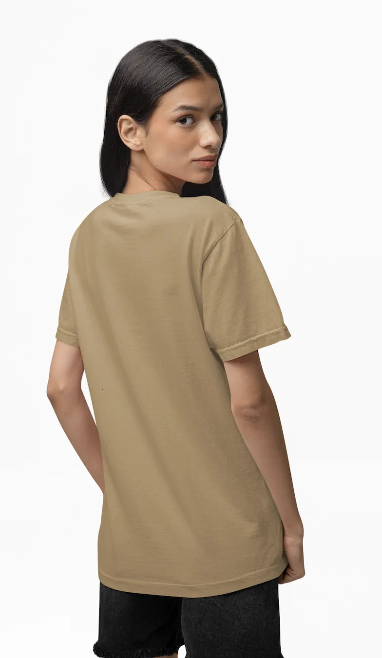"M" - Women’s Relaxed Fit Solid T-shirt
