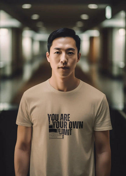 "You are Your Own Limit" | Men’s Motivational T-shirt