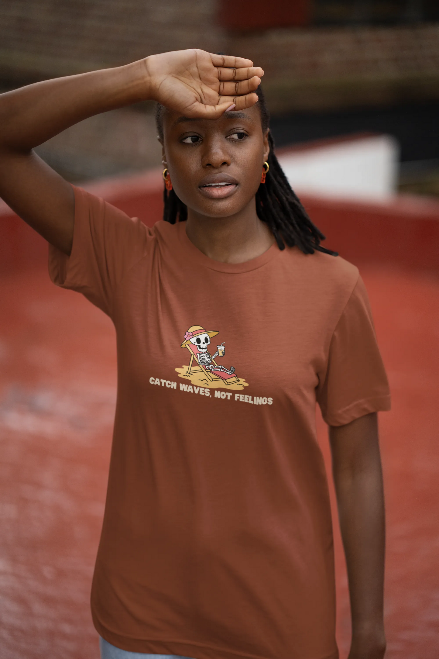 "Life is Better at The Beach" | Women 's T-Shirt for Travellers