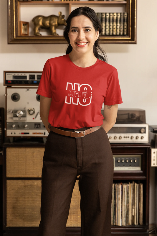 "No Limit" | Women’s Motivational T-shirt